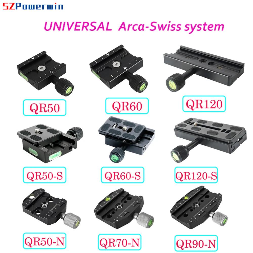 Powerwin Arca Swiss DSLR ī޶ ﰢ    ÷Ʈ Ŭ , QR50 QR60 QR120 QR70 QR90 QR110